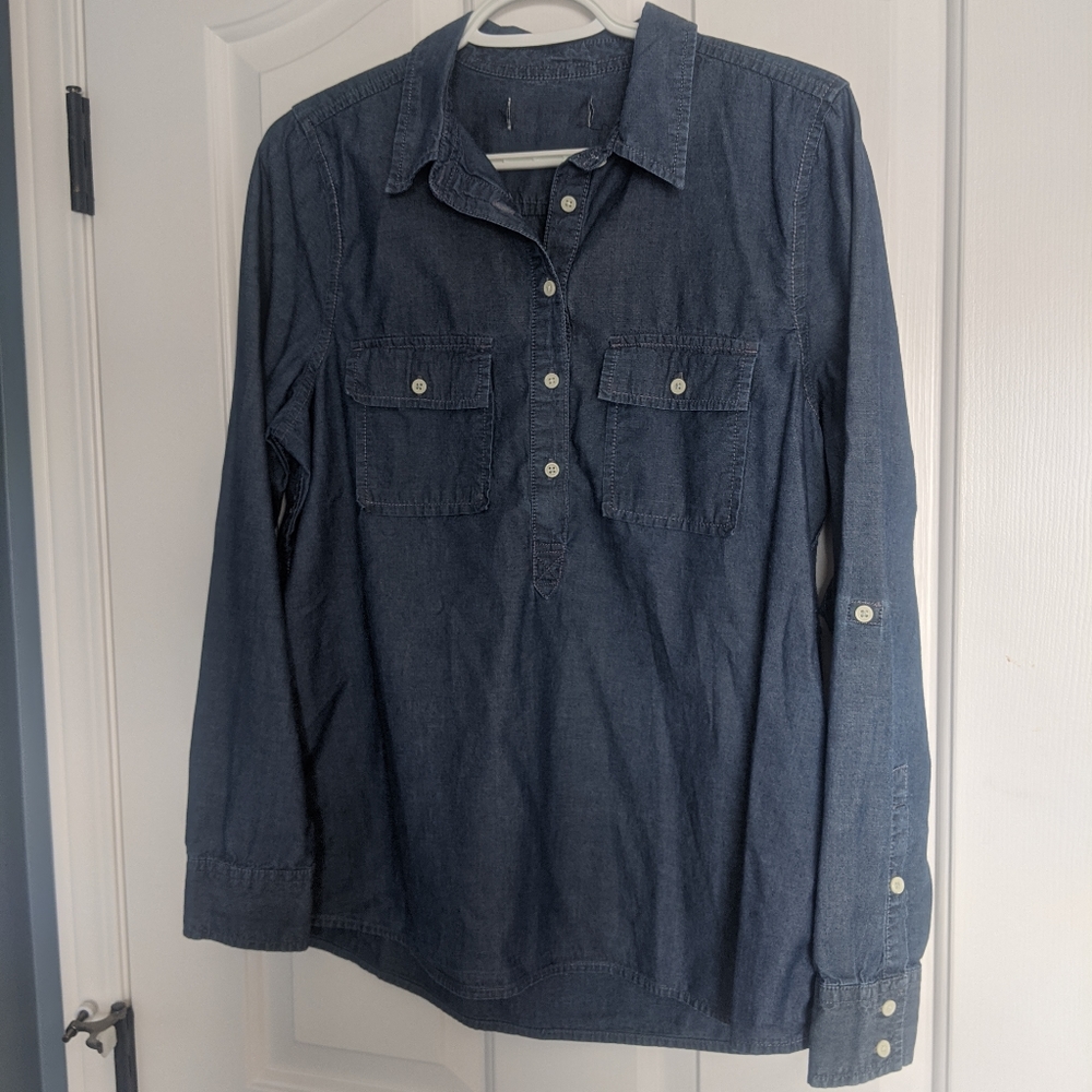 4/$20 Chambray Button Up Shirt